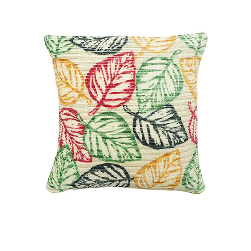 Squarecraft Cushion Cover (Yellow, Red) - Set Of Two media 3