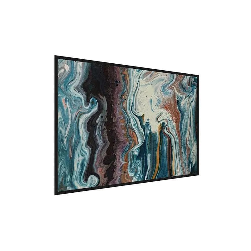 Wave It Out Wall Painting - Black Frame media 3