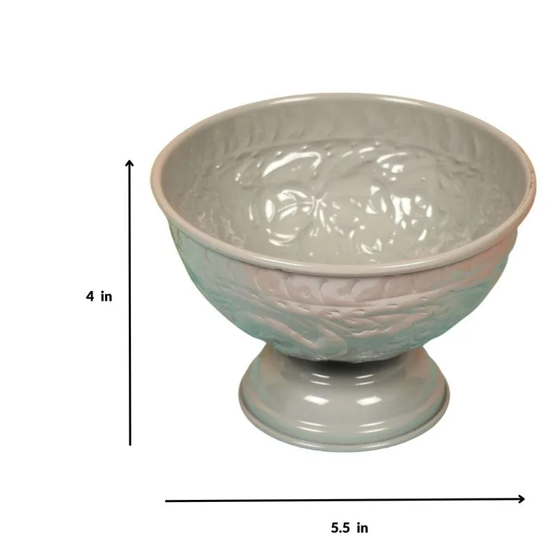 Glazora Aluminum Accent Bowl - Grey media 5