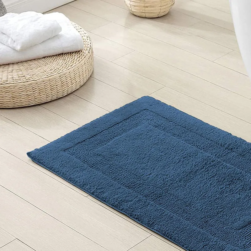 Paris Luxe Reversible Bath Mat - Teal media 3