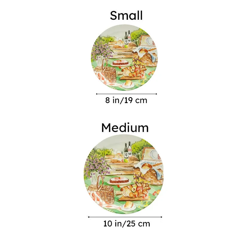 English Theme Breakfast Decorative Plate media 5