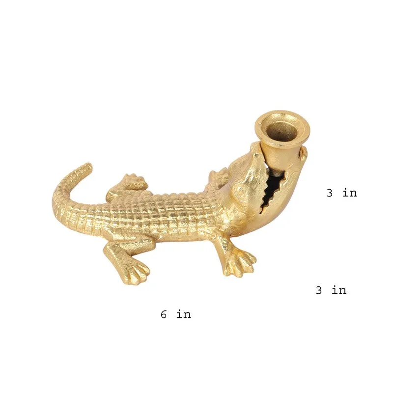 GoldenCroc Tealight/Candle Holder media 6