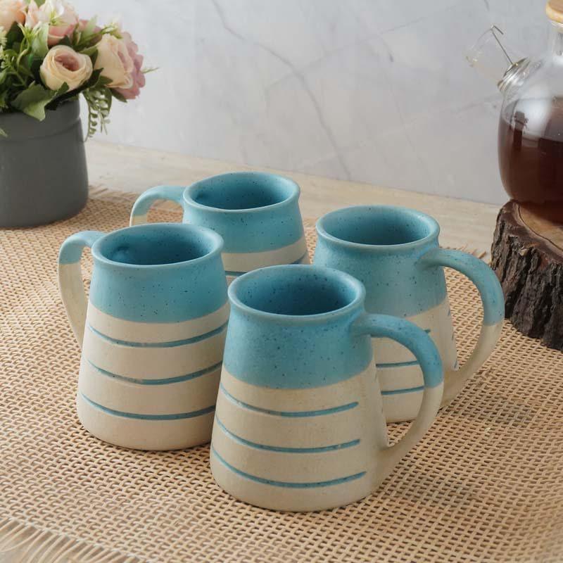 Solway Ceramic Coffee Mug (300 mL Each) - Set of Four media 3