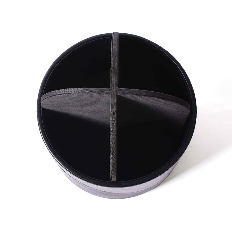 Veltrix Faux Leather Pen Stand - Black media 4