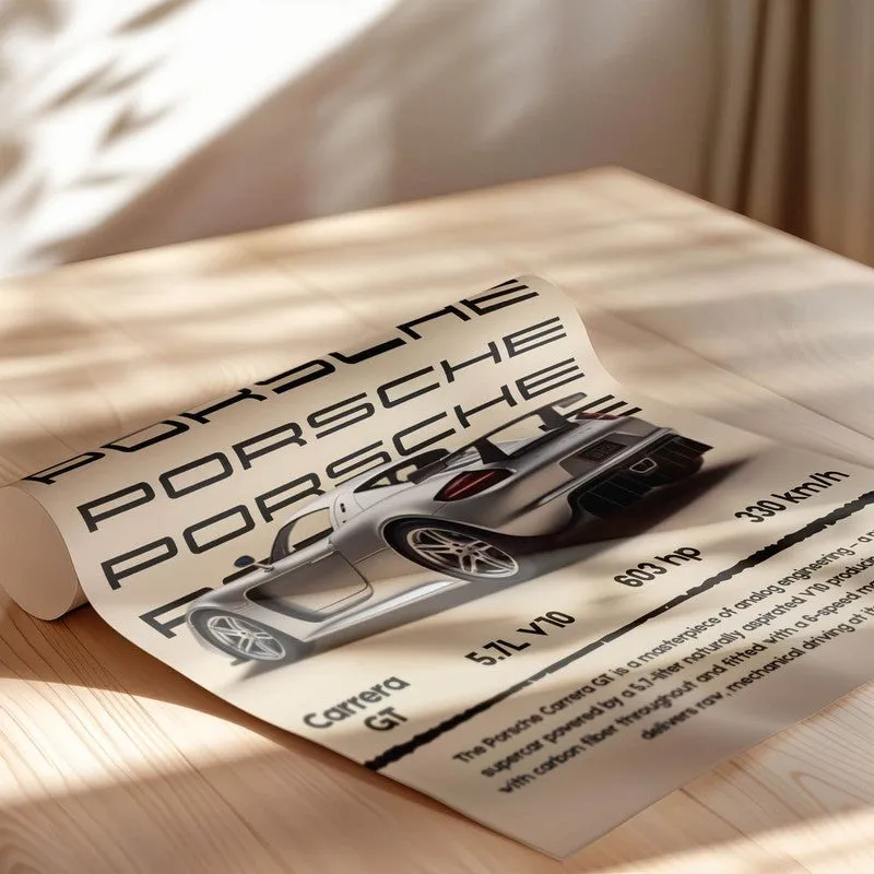 Porsche Powerhouse Wall Poster media 5
