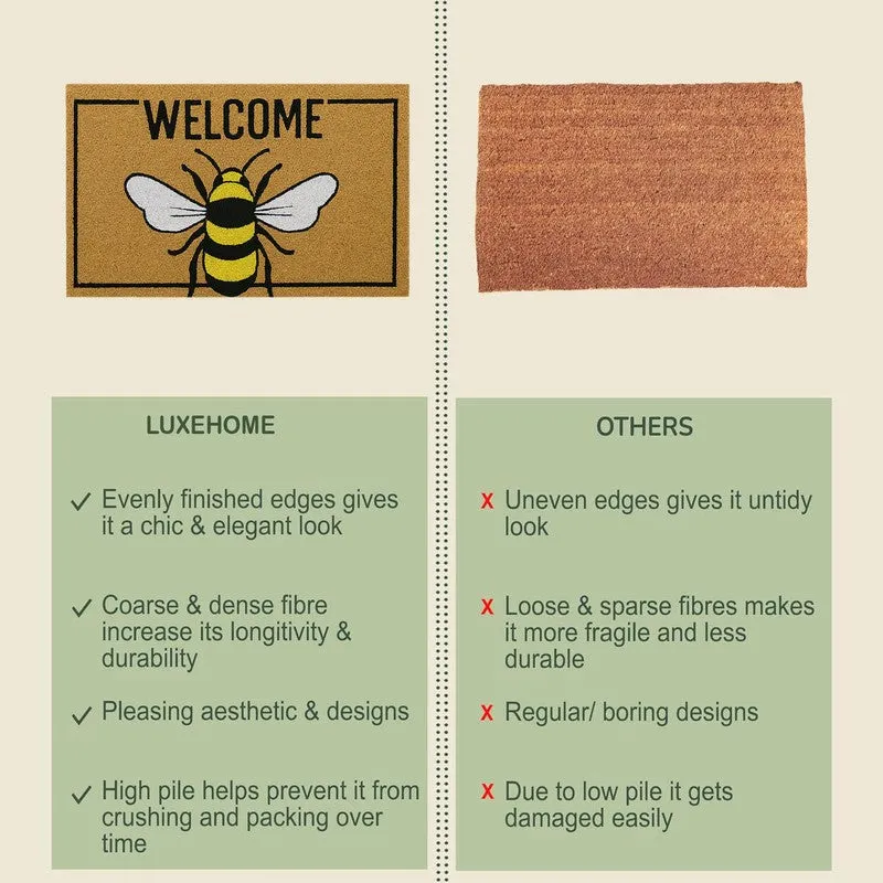 Honey Crest Coir Door Mats - Brown media 7