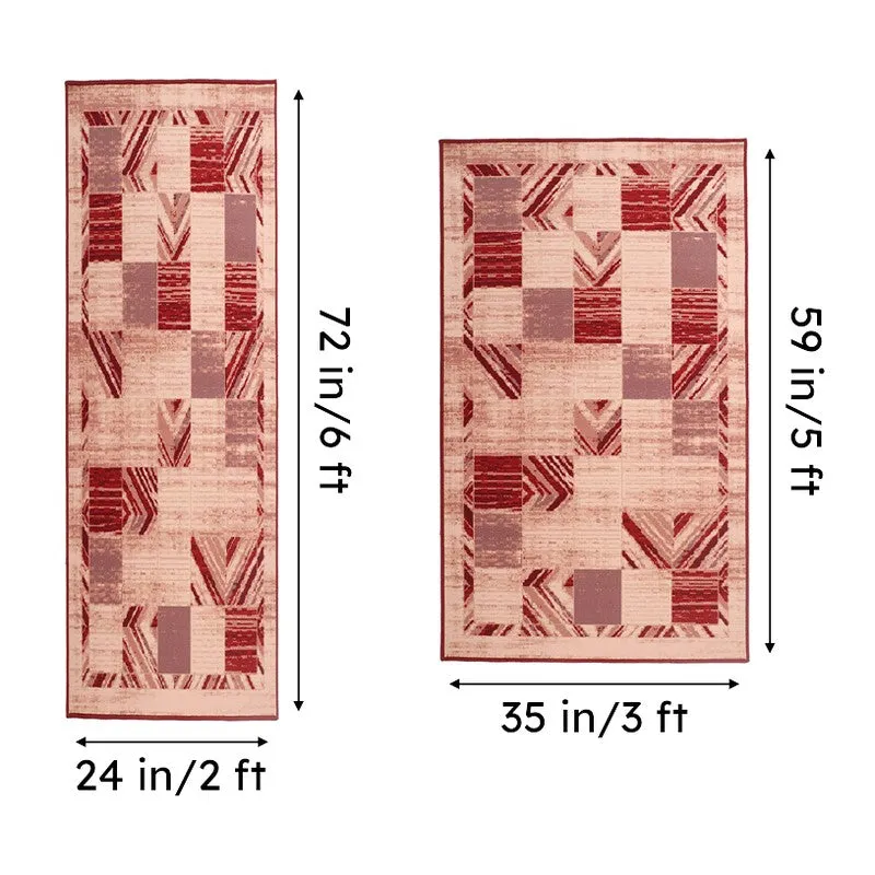 Geometry Of Red Anti-Skid Carpet media 7