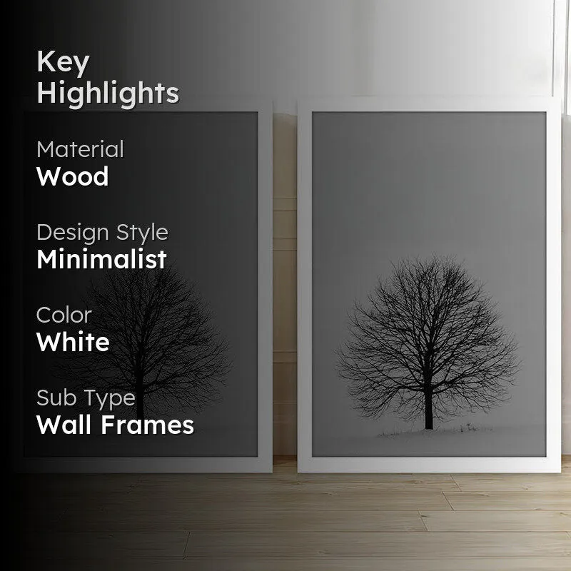 Violet Wooden Photo Frame - Set of Two media 2