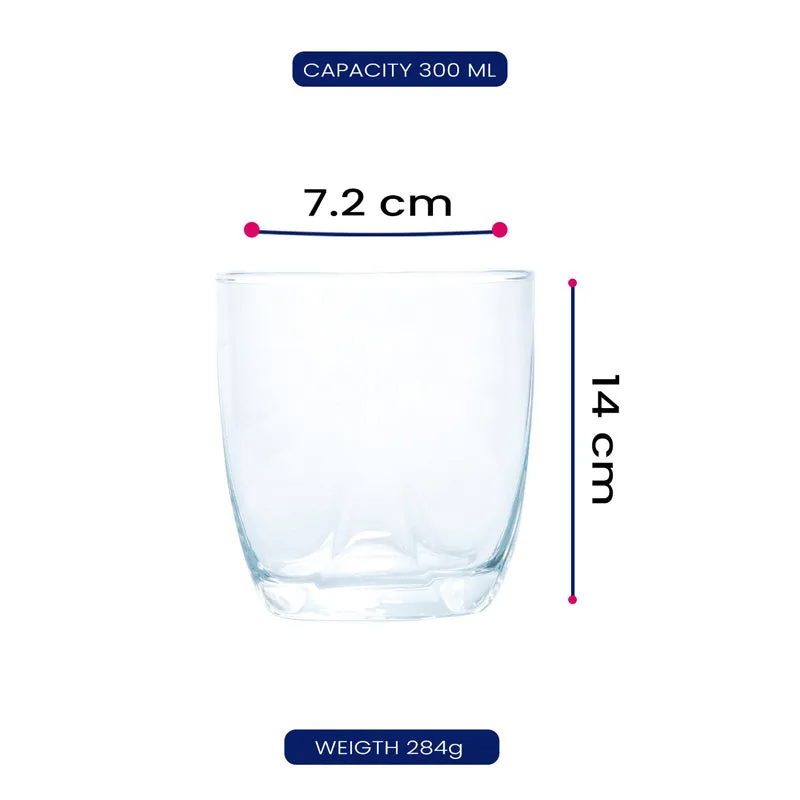 Luminarc Eiffel I Whiskey Glass (300 mL/Grey) - Set Of Six media 6