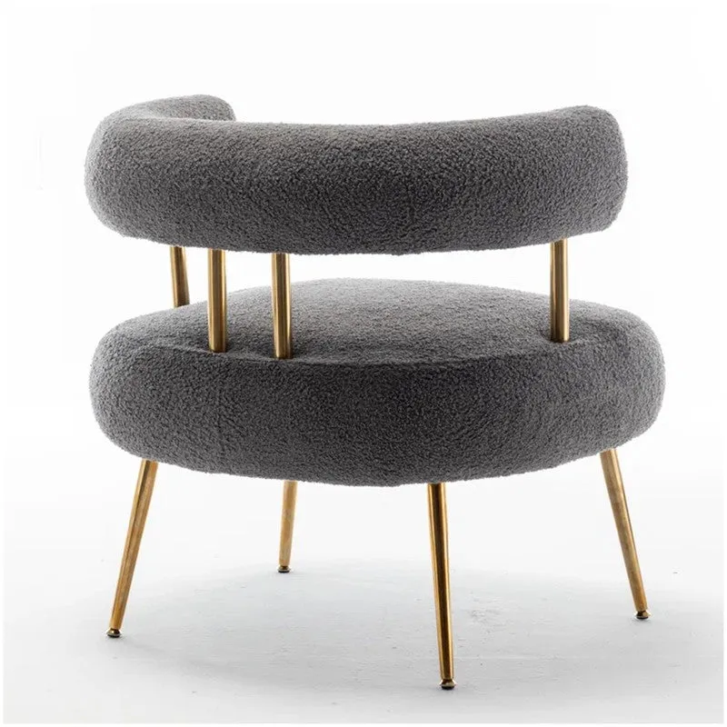 Oaklyn Neem Wood Accent Chair - Grey media 8