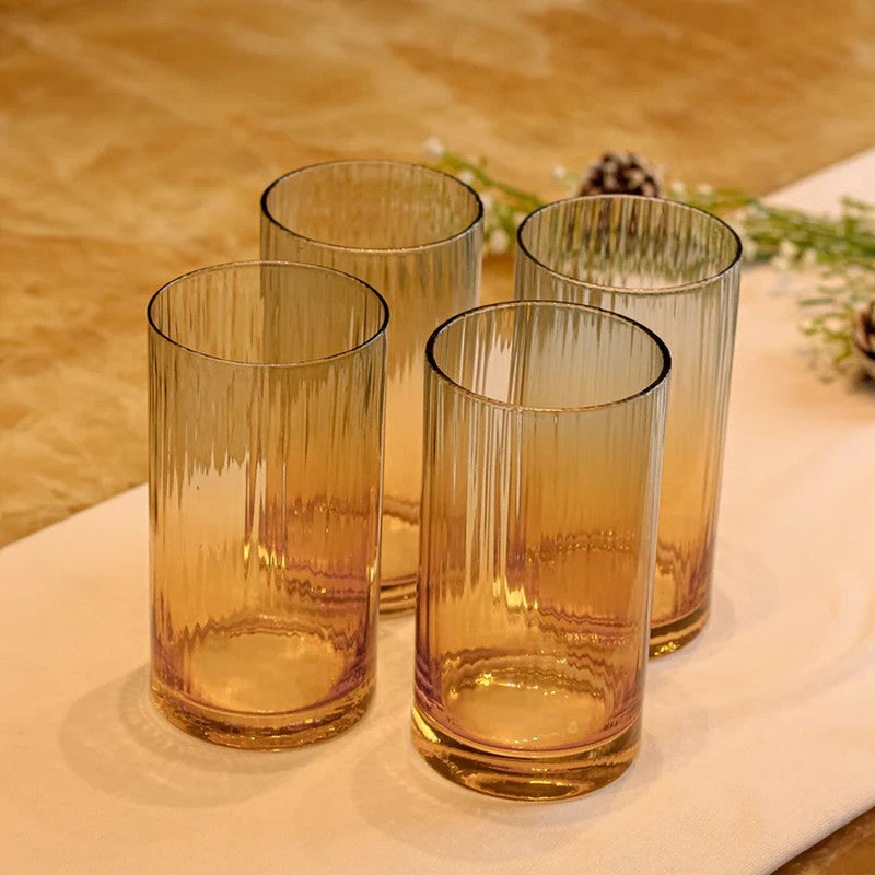 Crystal Mix Cocktail Glasses (350 mL Each) - Set of Four