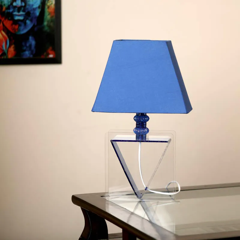 Indira Inverta Acrylic Table Lamp - Blue media 2