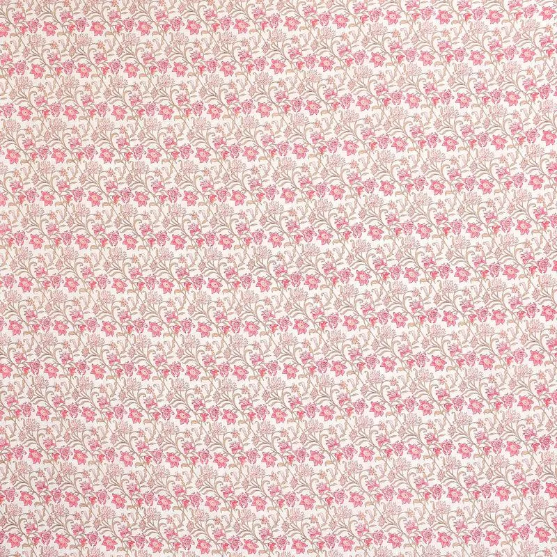 Blossom Cascade Floral Cotton Duvet Cover - 210 TC media 4