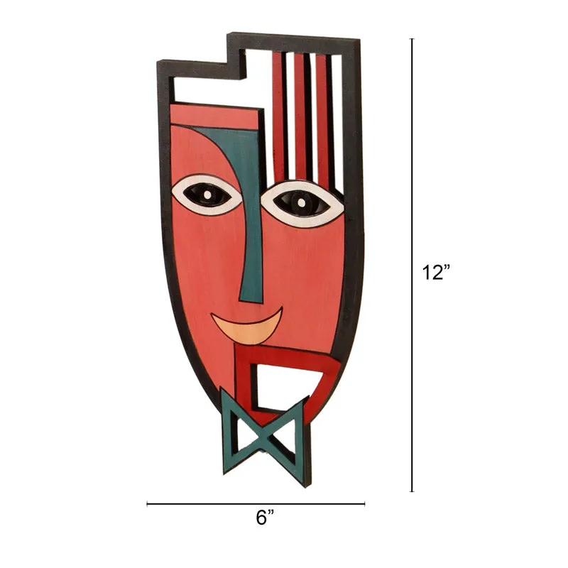 Radhika Mask Wooden Wall Accent media 7