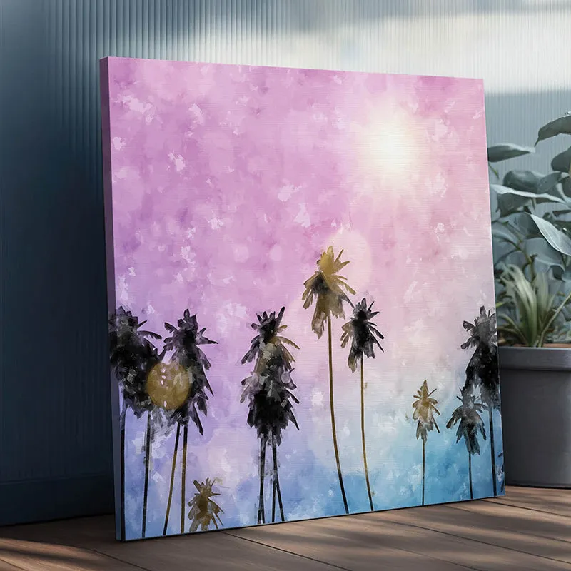 Pink Skies Canvas Wall Art media 5