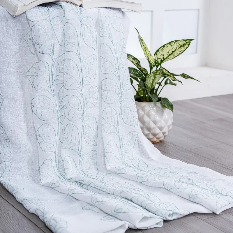 Avyra Fluid Pattern Curtain - Set Of Two media 5