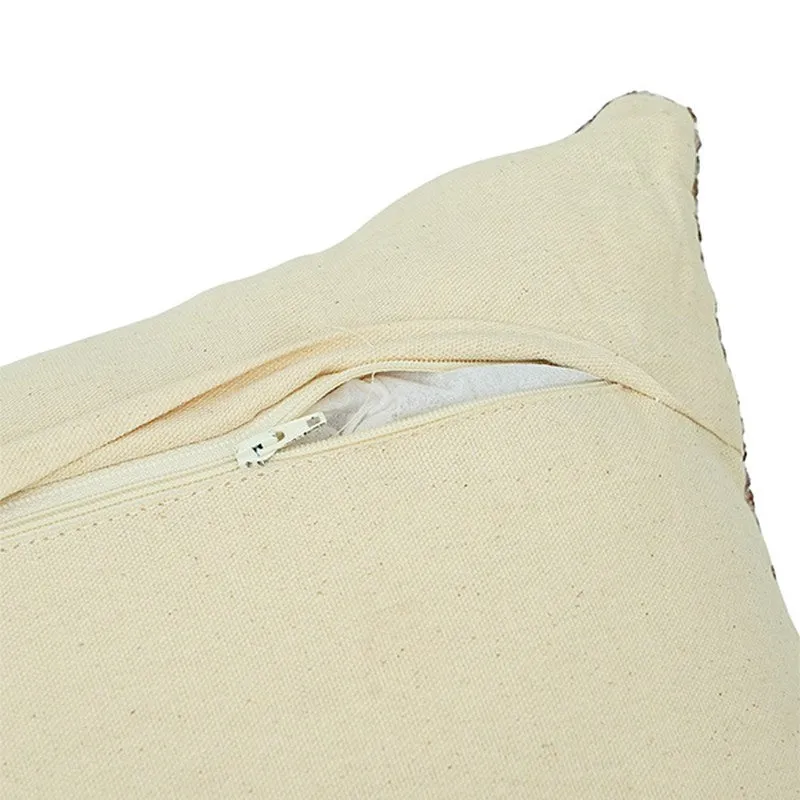GeoMirage Cushion Cover (Brown) - Set Of Two media 5