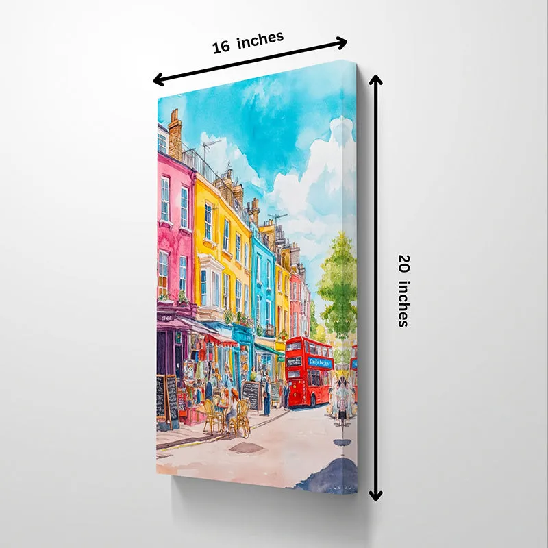 City Of Colours Canvas Wall Painting media 6