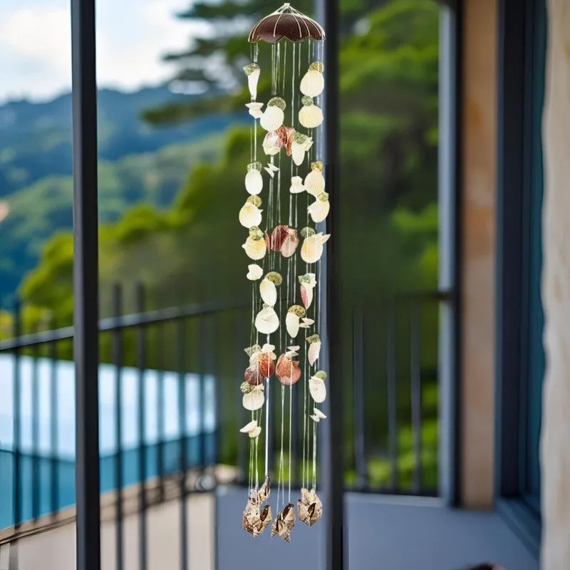 Coastline Drift Sea Shell Windchime media 3