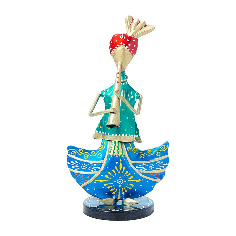 Folk Gana Musician Handpainted Showpiece media 3