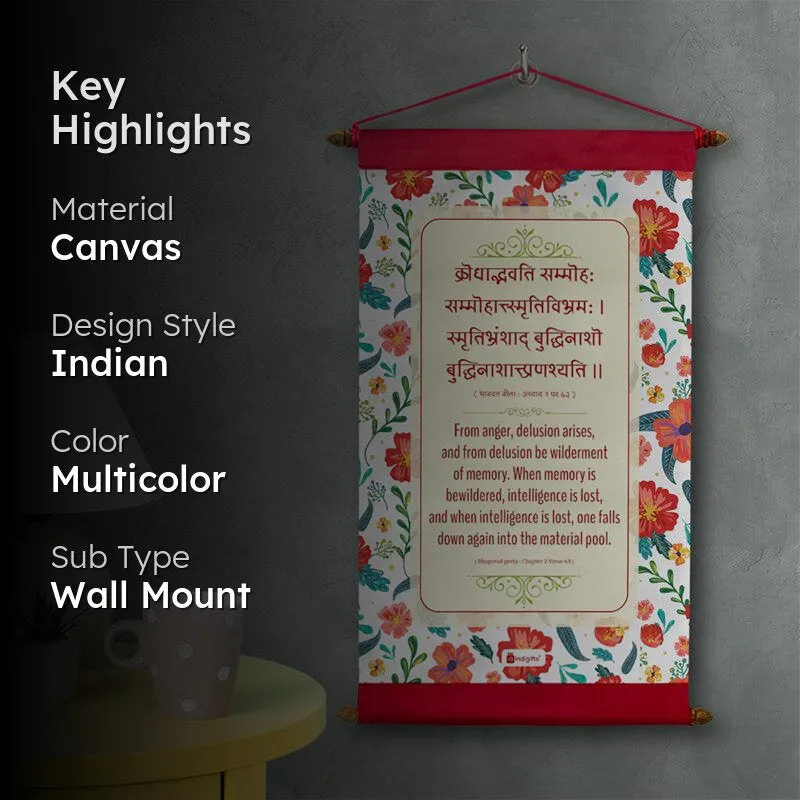 Navya Flora Canvas Wall Accent media 2