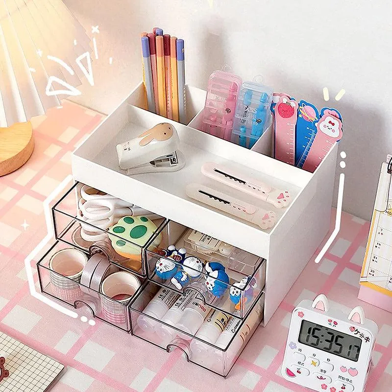 Cubby Buddy Plastic Jewel Box - White media 6