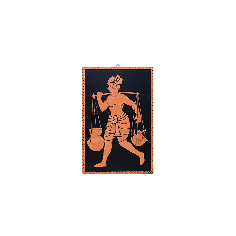Rural Story Terracotta Wall Art media 3