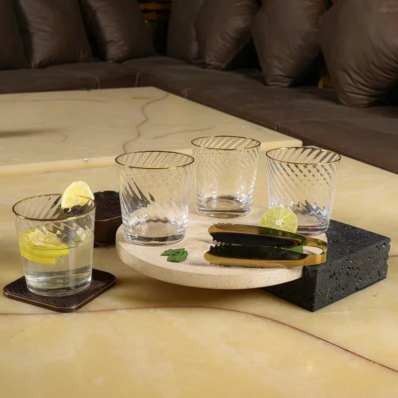 Fresh Sip Drinking Glasses (360 mL Each) - Set of Four media 1