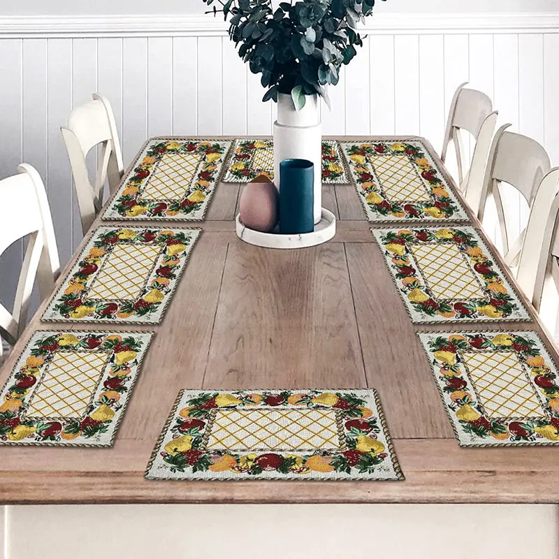 Gem Weave Table Mat - Set Of Eight media 1