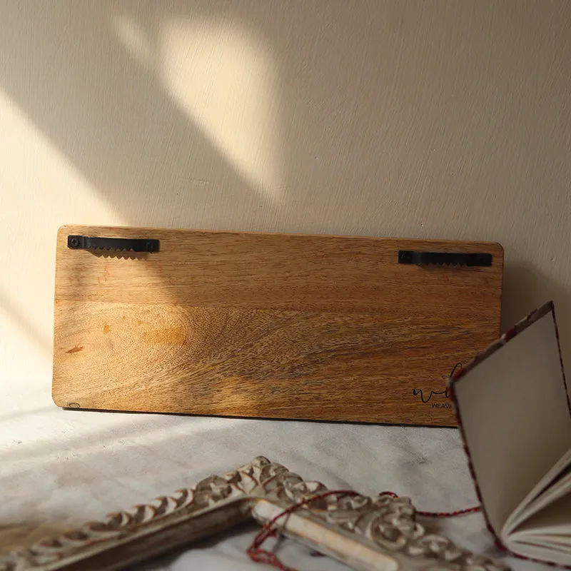"Eat" Wood Showpiece media 3