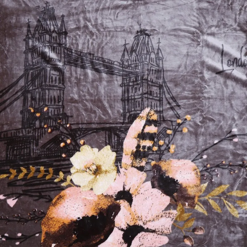 Monte Carlo Midnight Bloom Blanket - 600 GSM media 7