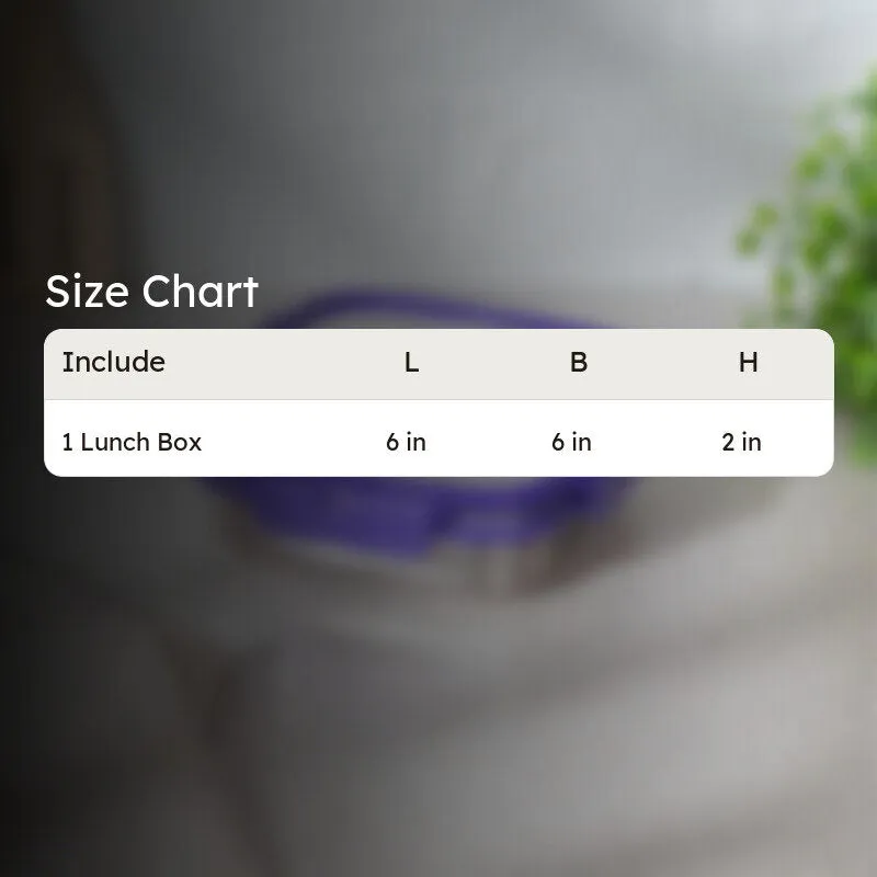 Ritaro Lunch Box (Violet) - 550 mL media 7