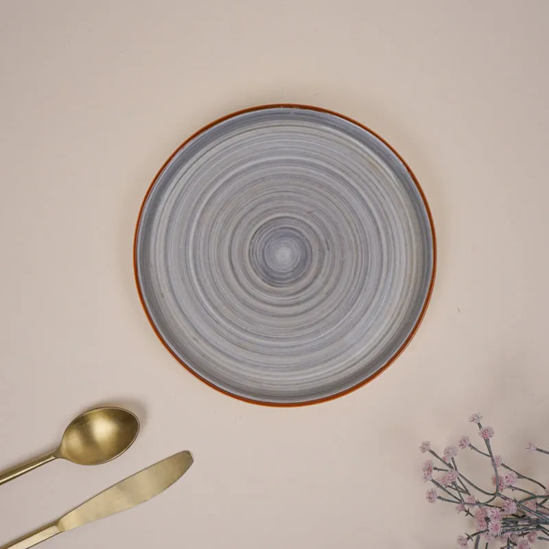 Lunar Grey Snack Plate - Set Of Two media 5