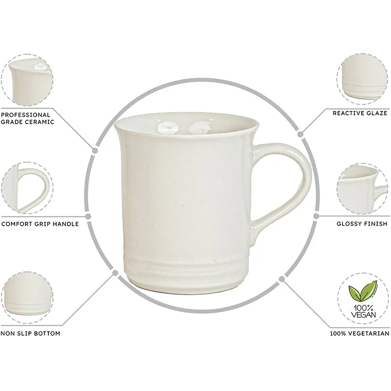 Brew Ceramic Coffee Mug (450 mL) - White media 3