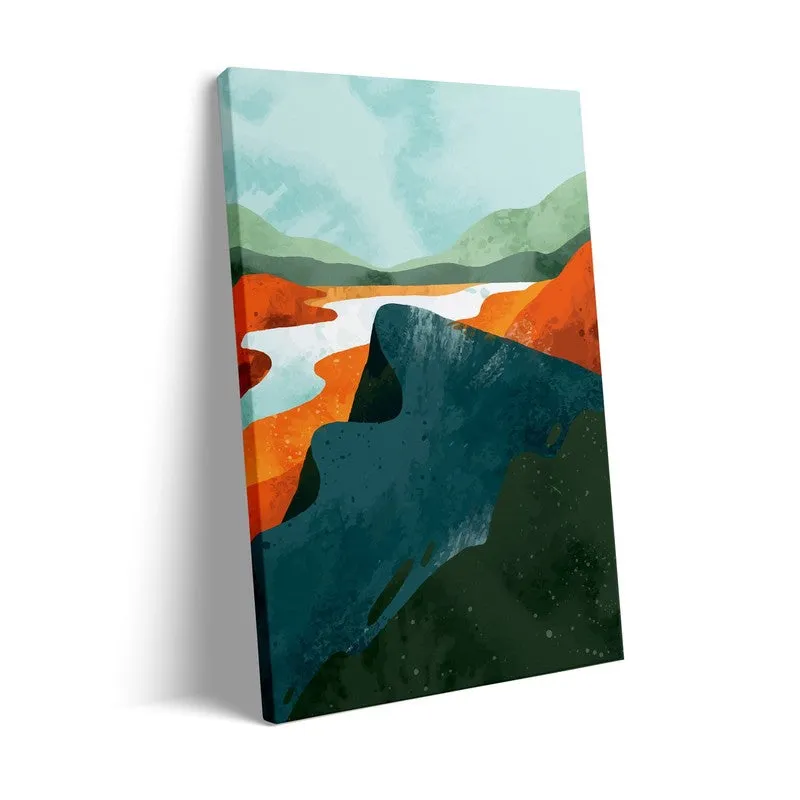 Ethereal Bliss Archival Canvas Wall Art - Black Frame media 4