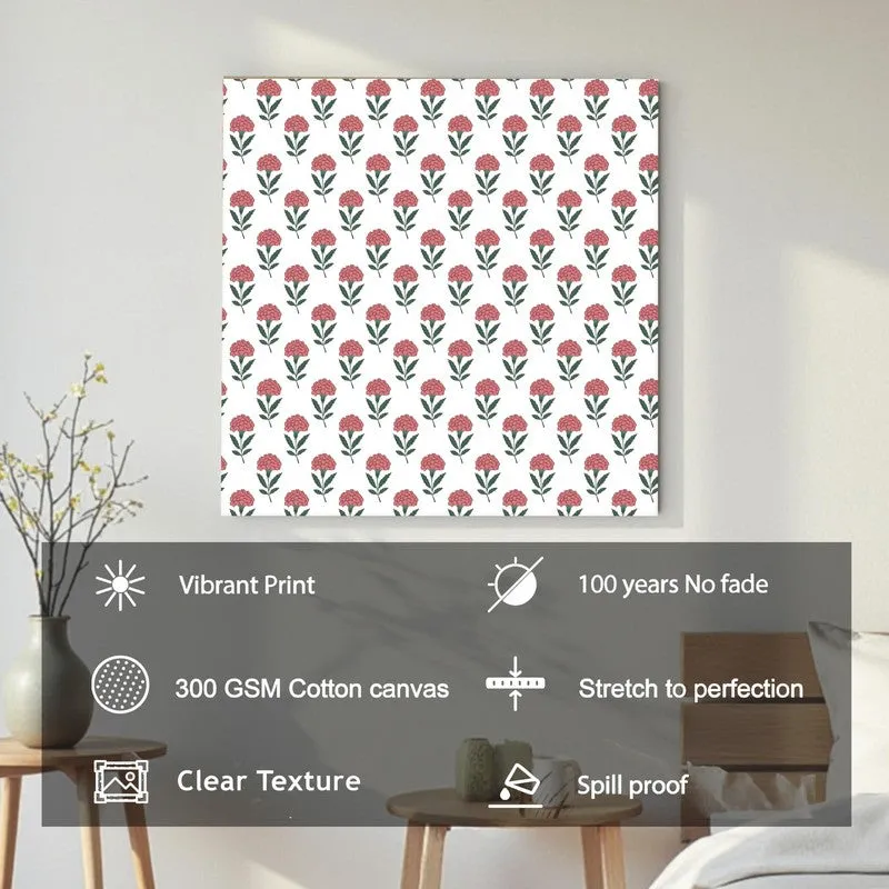 Cultural Bloom Canvas Wall Art media 6