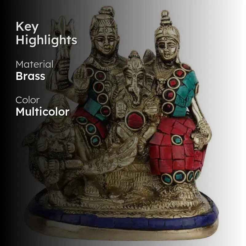 Deities Shiva Parvati Statue media 2