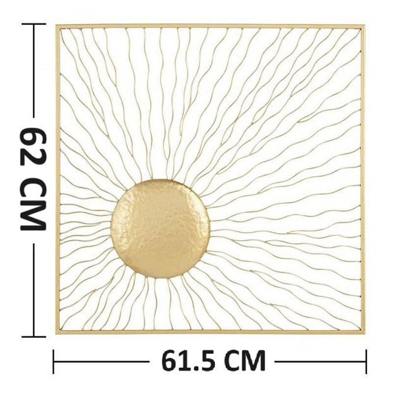 Ardia Sun Frame Iron Wall Accent media 5