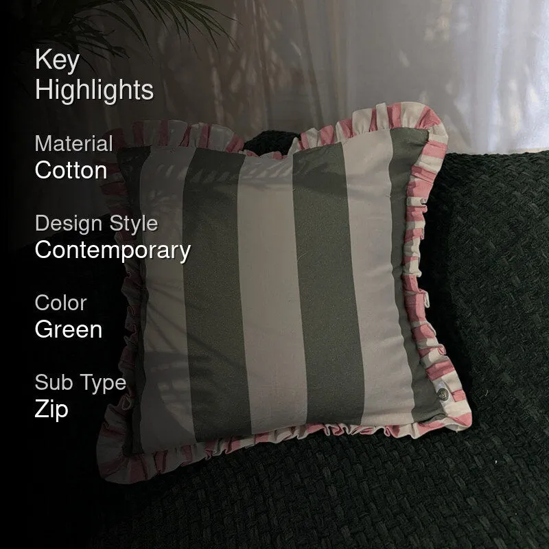 Stripe III Cotton Cushion Cover media 2
