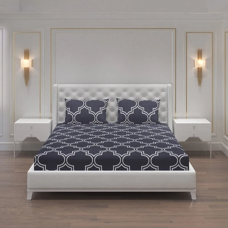 Monte Carlo Inkora Bedsheet (Blue) - 120 GSM media 3