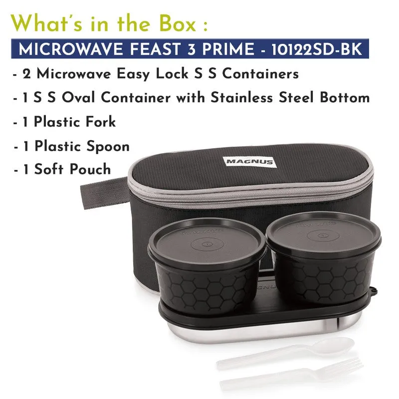 Elvion Trek Lunch Box with Lunch Bag - Four Piece Set media 5