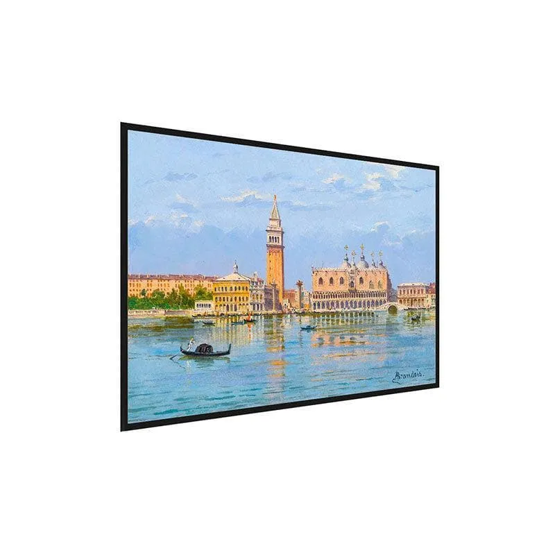 The Molo Venice Canvas Wall Painting - Black Frame media 3