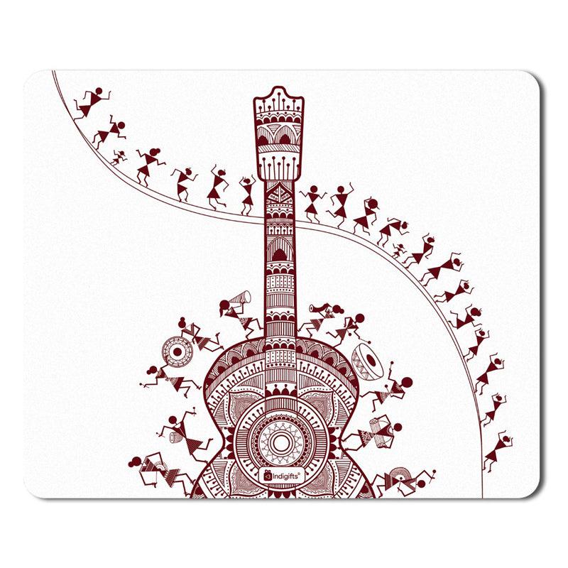 Wali Music Strings Mouse Pad - White media 3