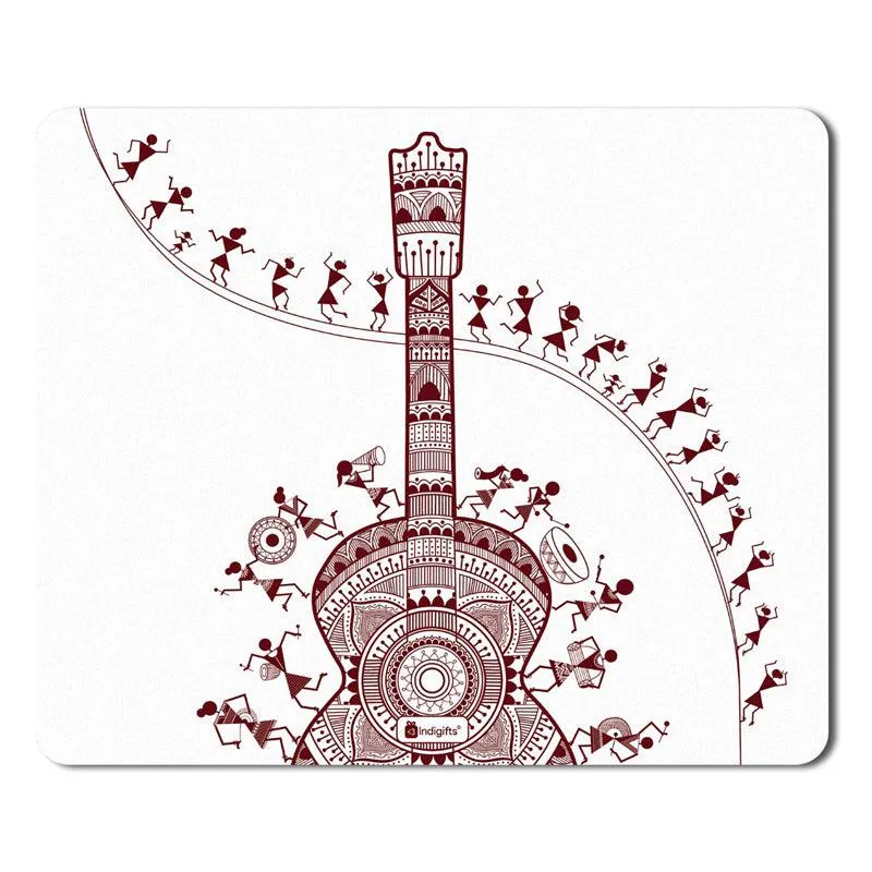 Wali Music Strings Mouse Pad - White media 3