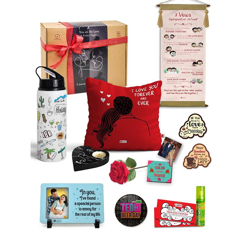 Sweet Talk & Treats Valentine's Gift Box - Nine Piece Set media 3