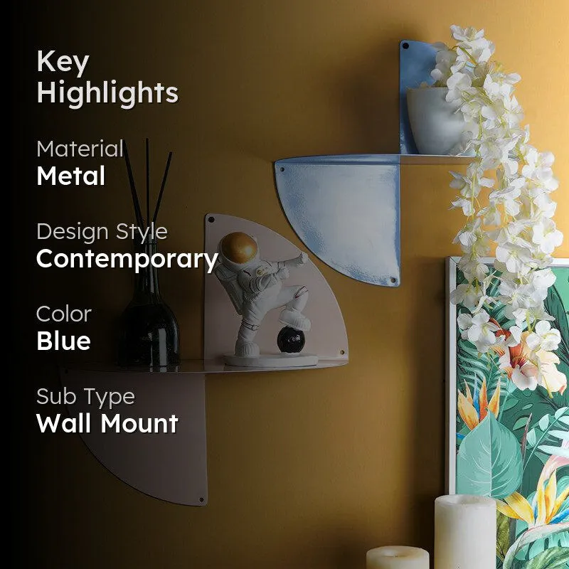 Float Space Metal Wall Shelf - Set Of Two media 2