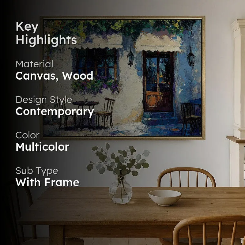 Bloomstead Canvas Wall Painting With Frame media 2