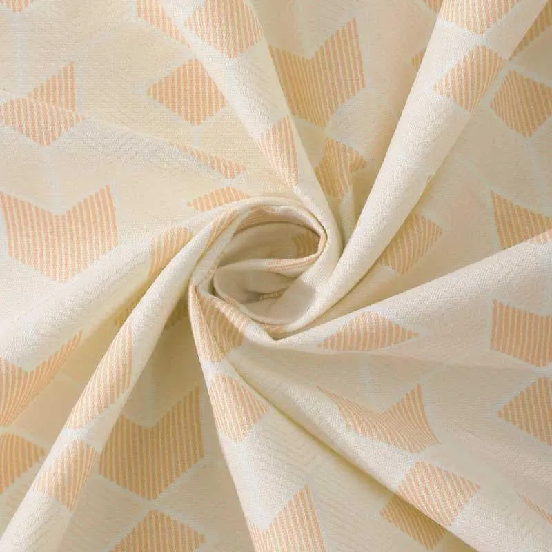 Miniature Mosaic - Orange Microfiber Bedsheet - 300 GSM media 3