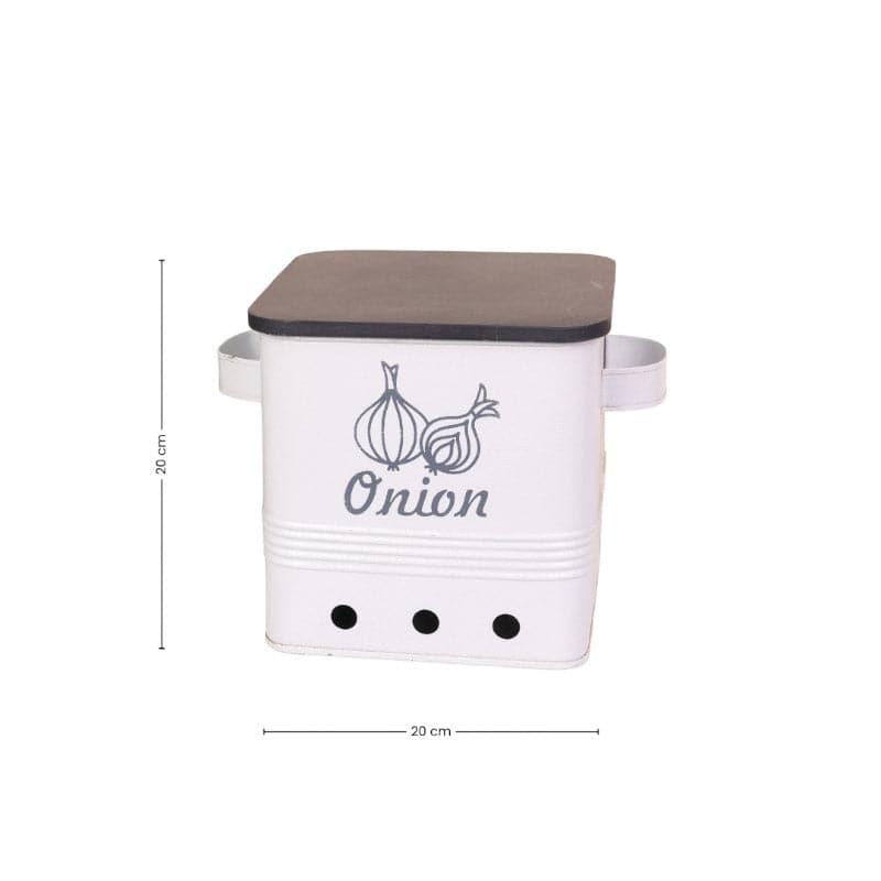 Ferrous Fun Onion Storage Box - Grey - 10 L media 5