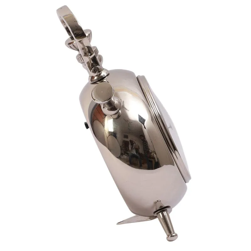 The Belvedere Table Clock - Silver media 6